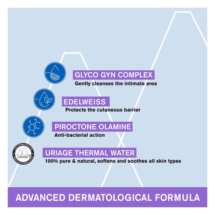 Uriage Gyn-8 Intimate Hygiene Soothing & Cleansing Gel 100ml