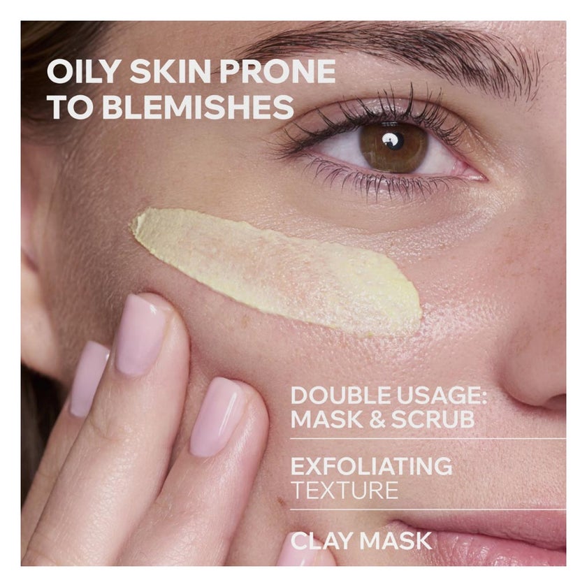 Uriage Hyseac Exfoliating Face Mask, Combination to Oily Skin - 100ml