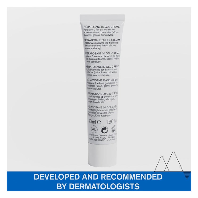 Uriage Keratosane 30 Gel Cream For Dry & Callused Skin 40ml