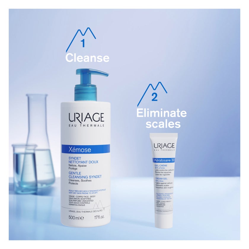 Uriage Keratosane 30 Urea Gel Cream, Dry & Calluses - 40ml