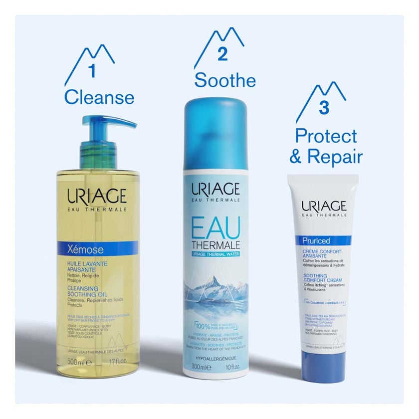 Uriage Pruriced Soothing Comfort Cream For Dry & Itching Prone Skin 100ml