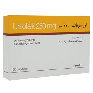 Ursofalk 250mg Capsules, Pack of 50's