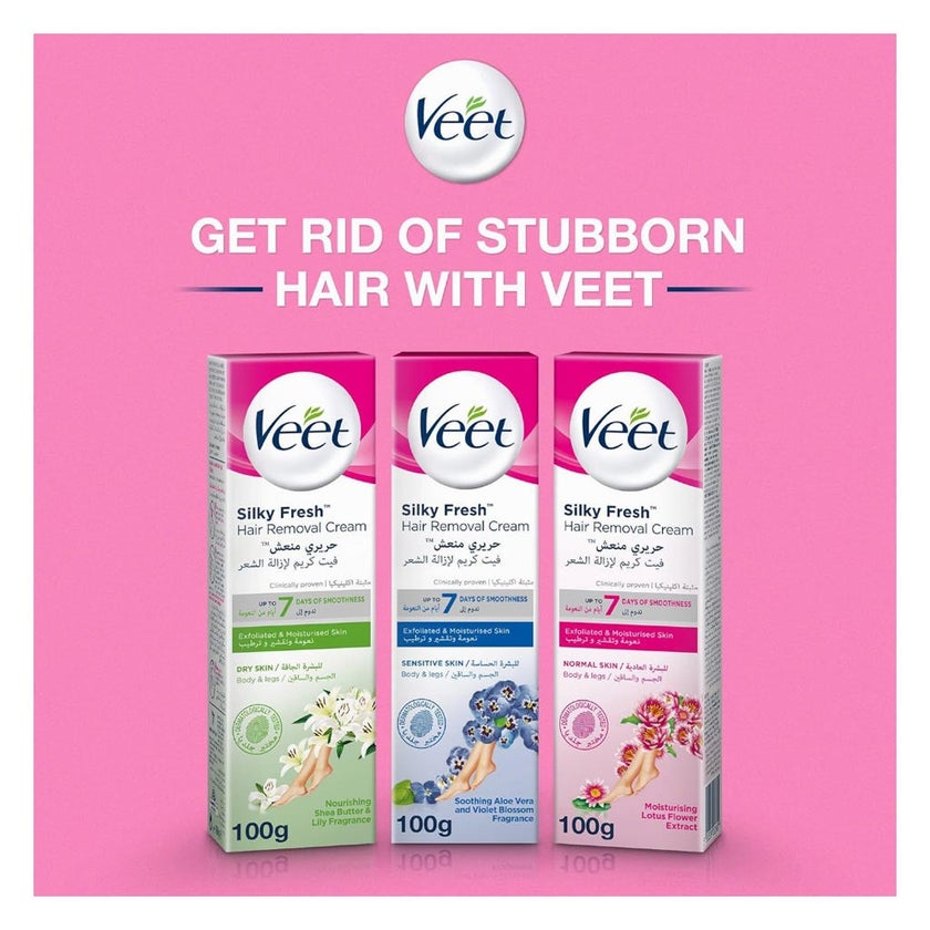 Veet Hair Removal Cream For Dry Skin 100g