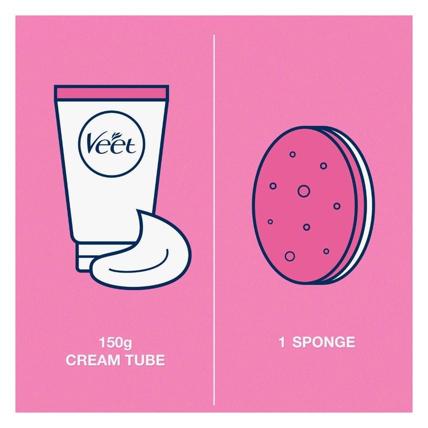 Veet In Shower Hair Removal Cream For Normal Skin 150g