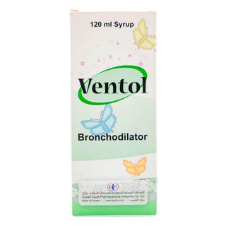 Ventol 2mg/5ml Syrup 120ml