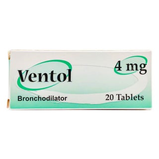 Ventol 4mg Tablets, Pack of 20's