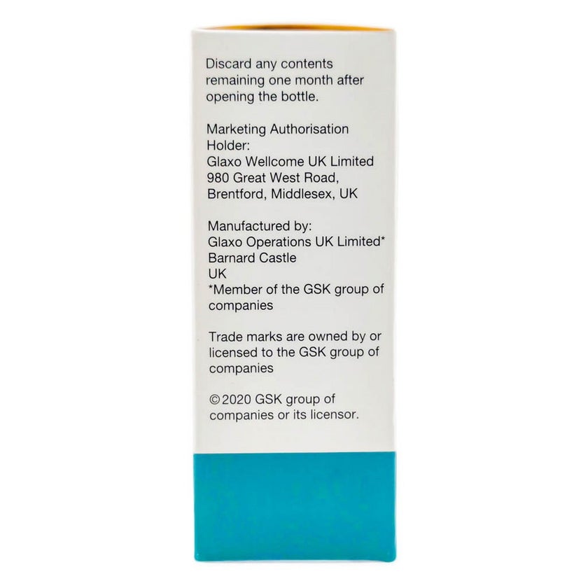 Ventolin 5mg/ml Respiratory Solution 20ml