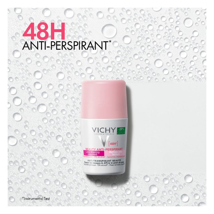 Vichy 48H Beauty Anti-Perspirant Deodorant Roll-On For Women 50ml