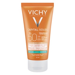Vichy Capital Soleil BB Tinted SPF 50 Anti Shine Dry Touch Face Fluid Sunscreen For Combination To Oily Skin 50ml