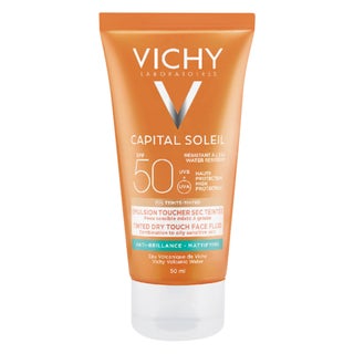 Vichy Capital Ideal Soleil SPF50 Dry Touch Anti Shine Sunscreen For Combination To Oily Skin 50ml