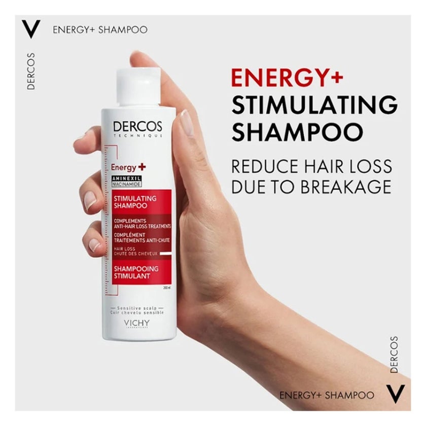Vichy Dercos Energy+ Stimulating Shampoo 200ml
