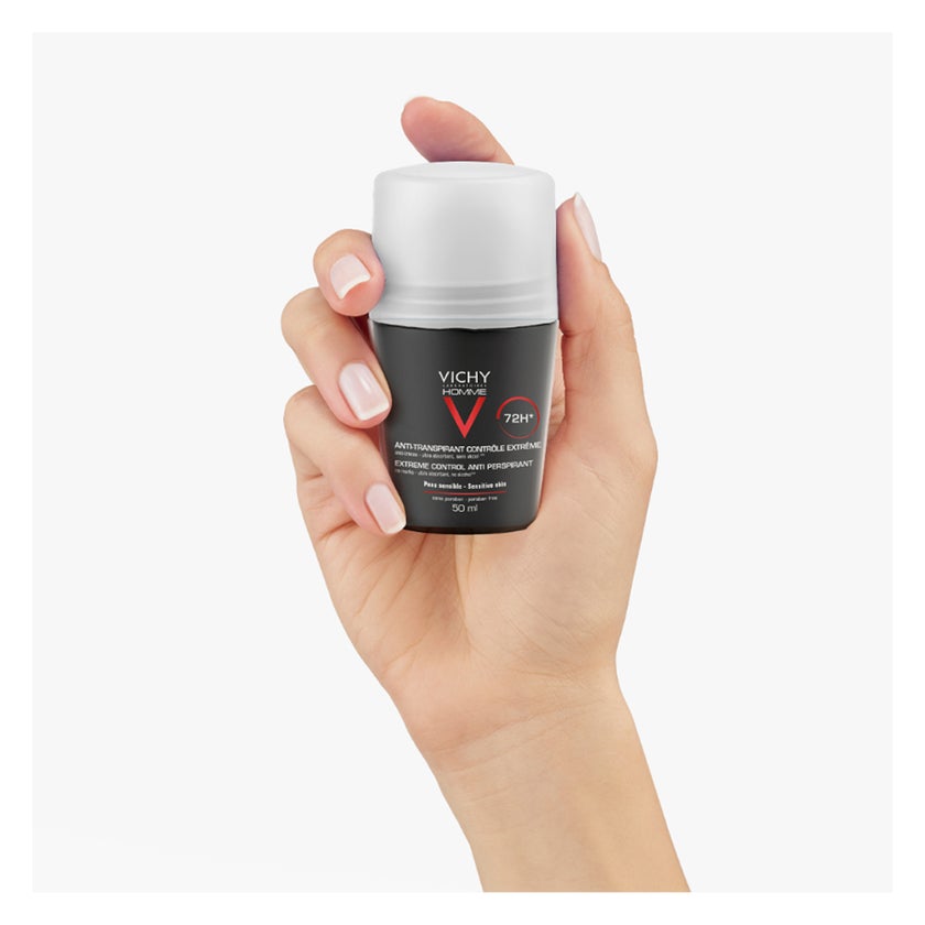 Vichy Homme 72 Hour Soothing Anti Perspirant Deodorant Roll-On 50ml
