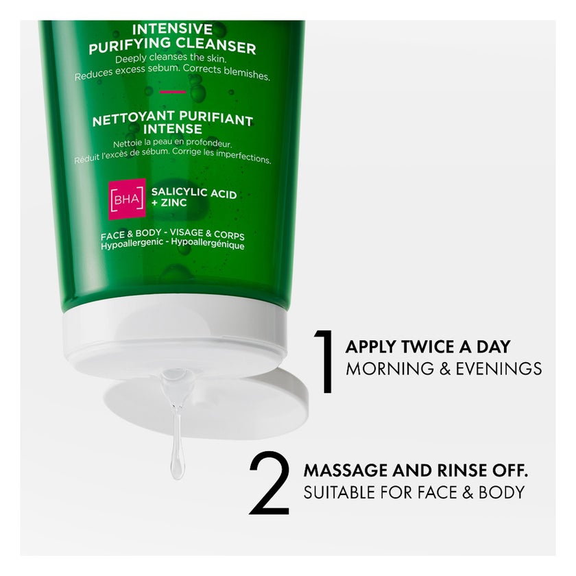 Vichy Normaderm Phytosolution Intensive Purifying Gel With Salicylic Acid 200ml