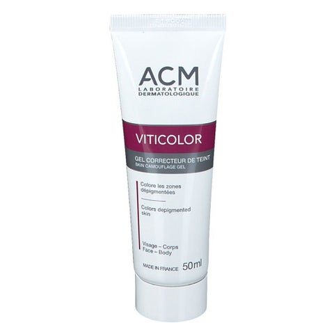 ACM Viticolor Durable Skin Camouflage Gel For Depigmented Skin 50ml
