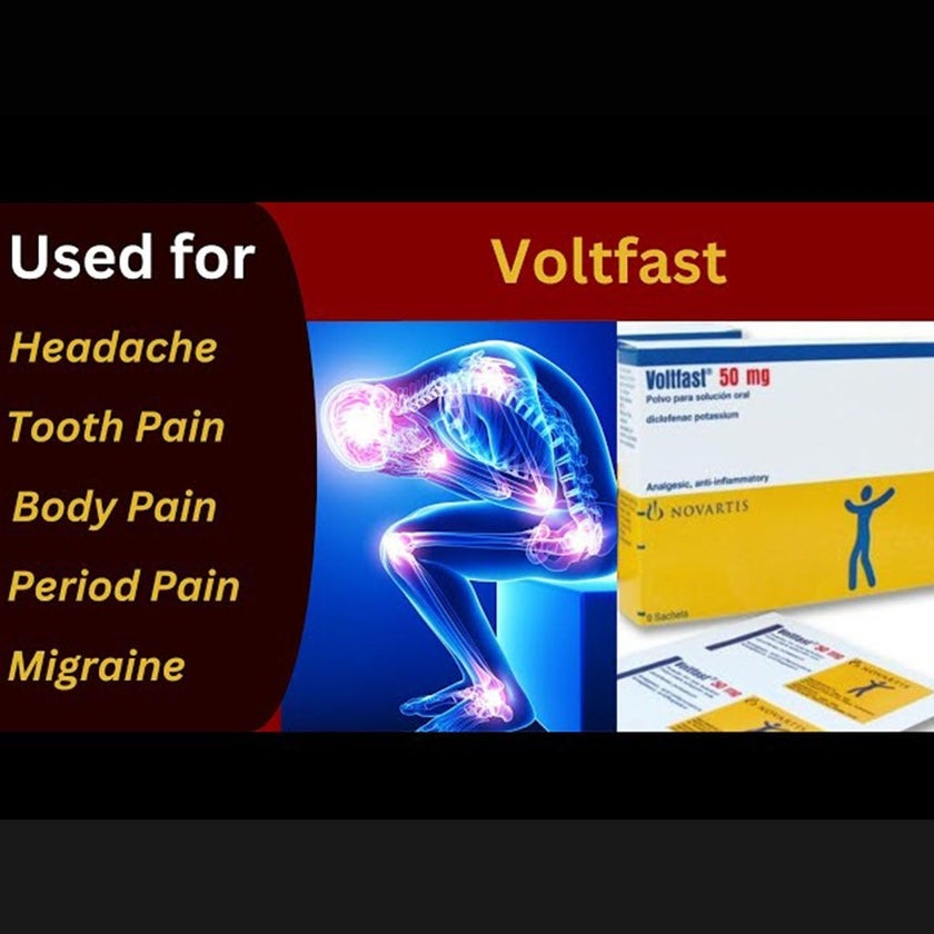 Voltfast Sachets For Pain Relief, Pack of 30's