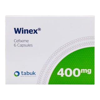 Winex 400mg Capsules, Pack of 6's