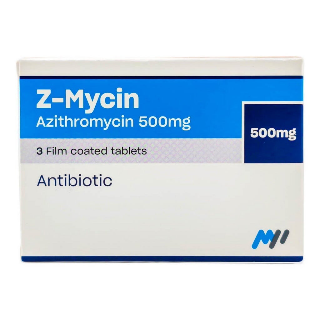 Buy Z Mycin 500mg Tablets 3 Pack Antibiotic | myAster
