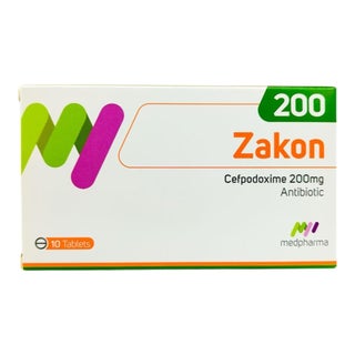 Zakon 200mg Tablets, Pack of 10's