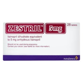 Zestril 5mg Tablets, Pack of 28's
