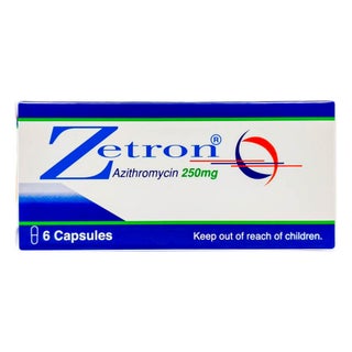 Zetron 250mg Hard Gelatin Capsules, Pack of 6’s