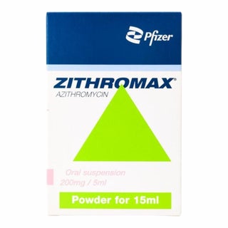 Zithromax 200mg/5ml Powder For Oral Suspension 15ml