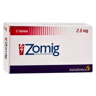 Zomig 2.5mg Tablets, Pack of 3's