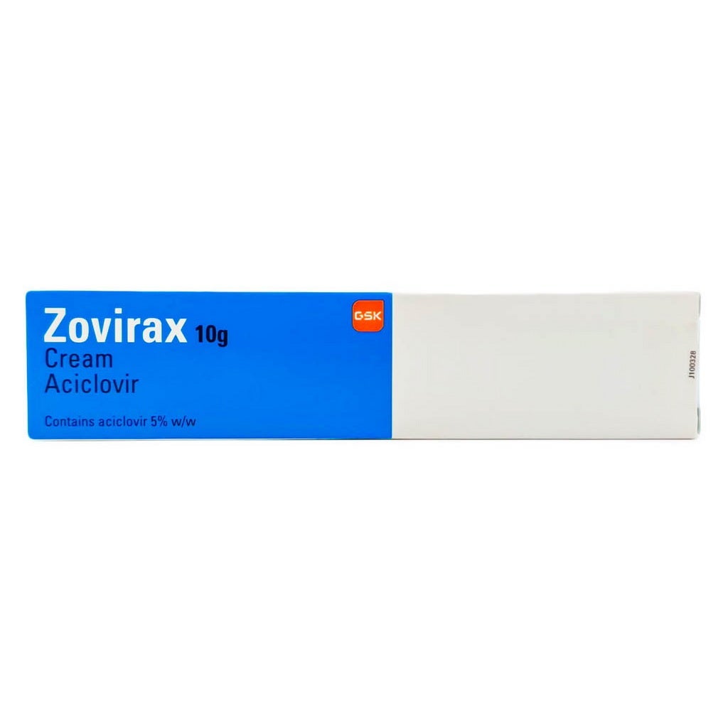 Novirax Zovirax 5% Topical Cream 10g - myAster