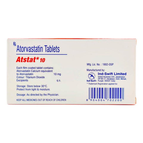 Atstat 10mg Tablets, Pack of 30's