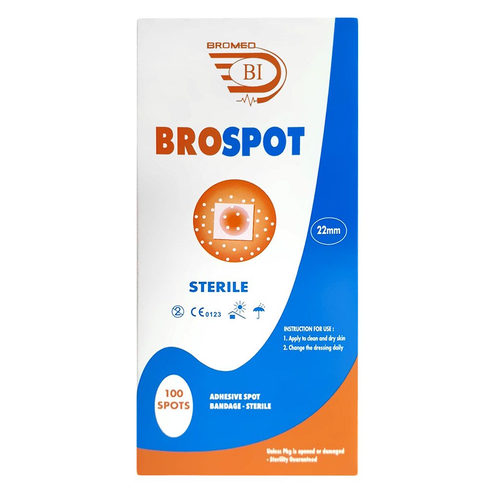 Brospot Plastic Adhesive Bandages, Pack of 100's - myAster