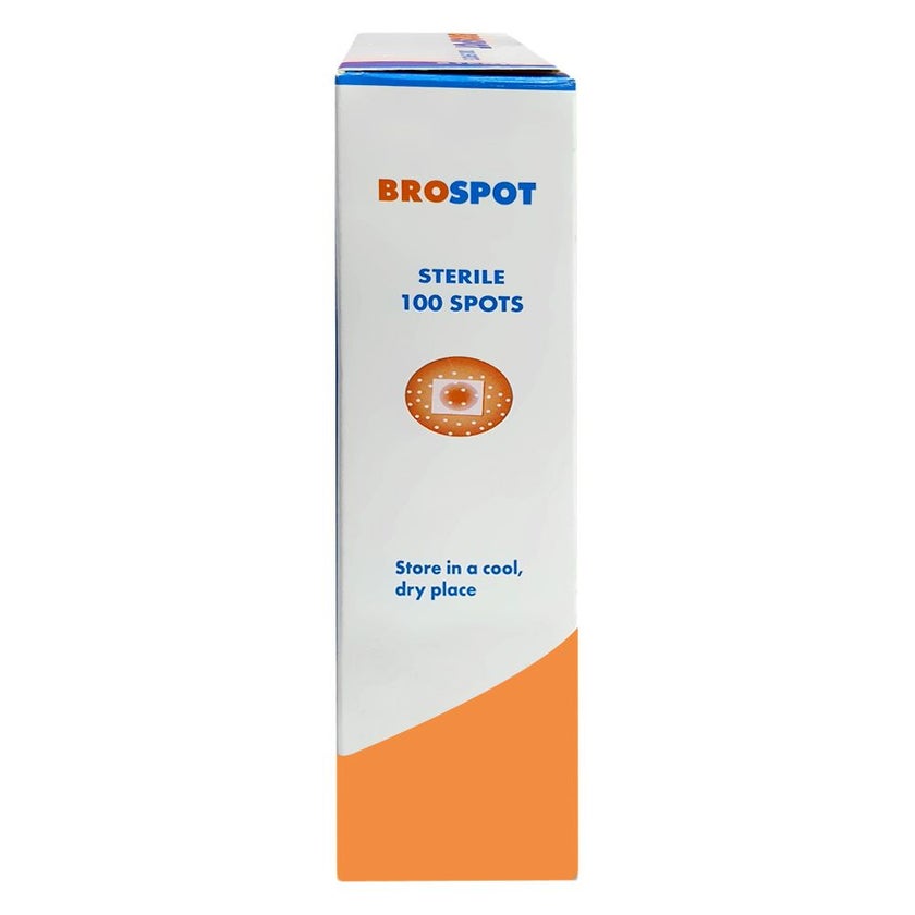 Brospot Plastic Adhesive Bandages, Pack of 100's