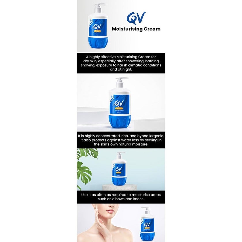 Ego QV Moisturizing Cream For All Skin Types 500g