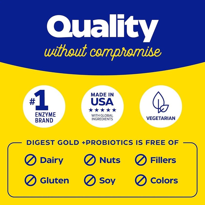 Enzymedica Digest Gold + Probiotics Capsules 45's