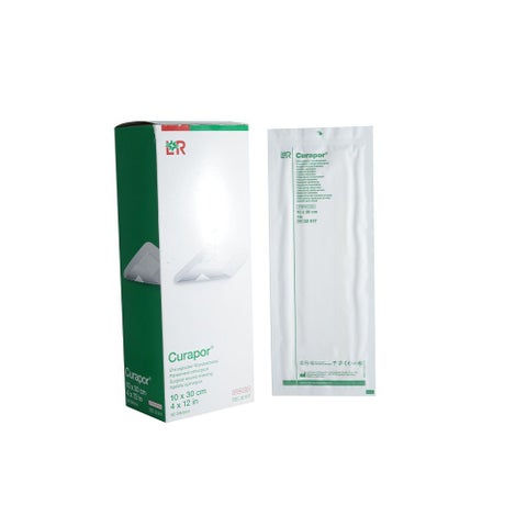 LR Curapor Surgical Wound Dressing 10 x 30cm, Pack of 50's