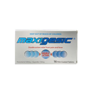 Maxigesic Tablets, Pack of 16's