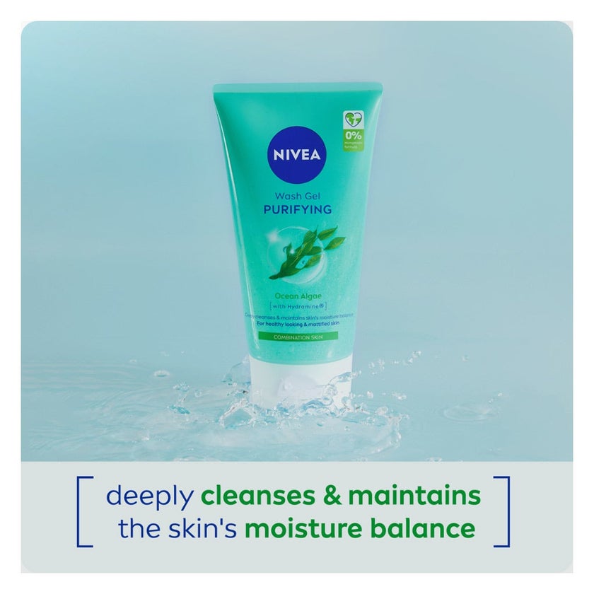 Nivea Purifying Face Wash Gel For Combination Skin 150ml