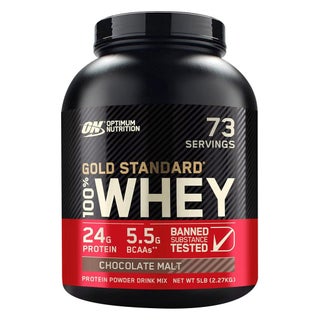 Optimum Nutrition Gold Standard 100% Whey Protein Powder - Chocolate Malt 5lb