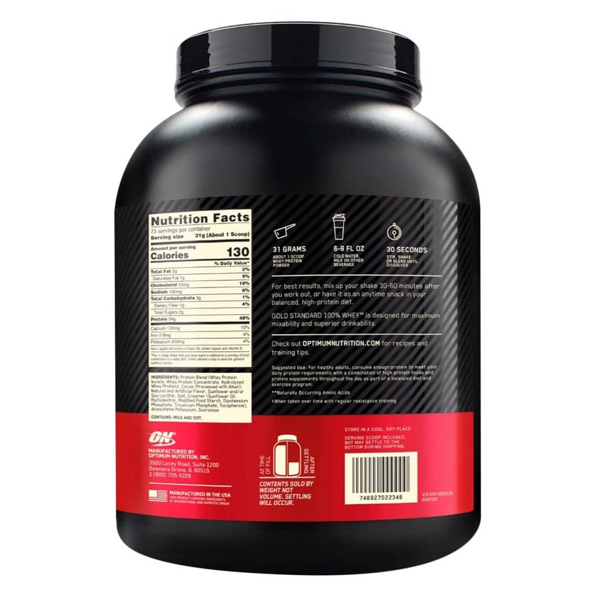 Optimum Nutrition Gold Standard 100% Whey Protein Powder - Chocolate Malt 5lb