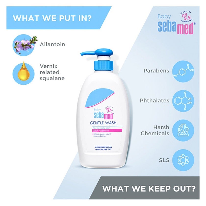 Sebamed Baby Gentle Wash 400ml