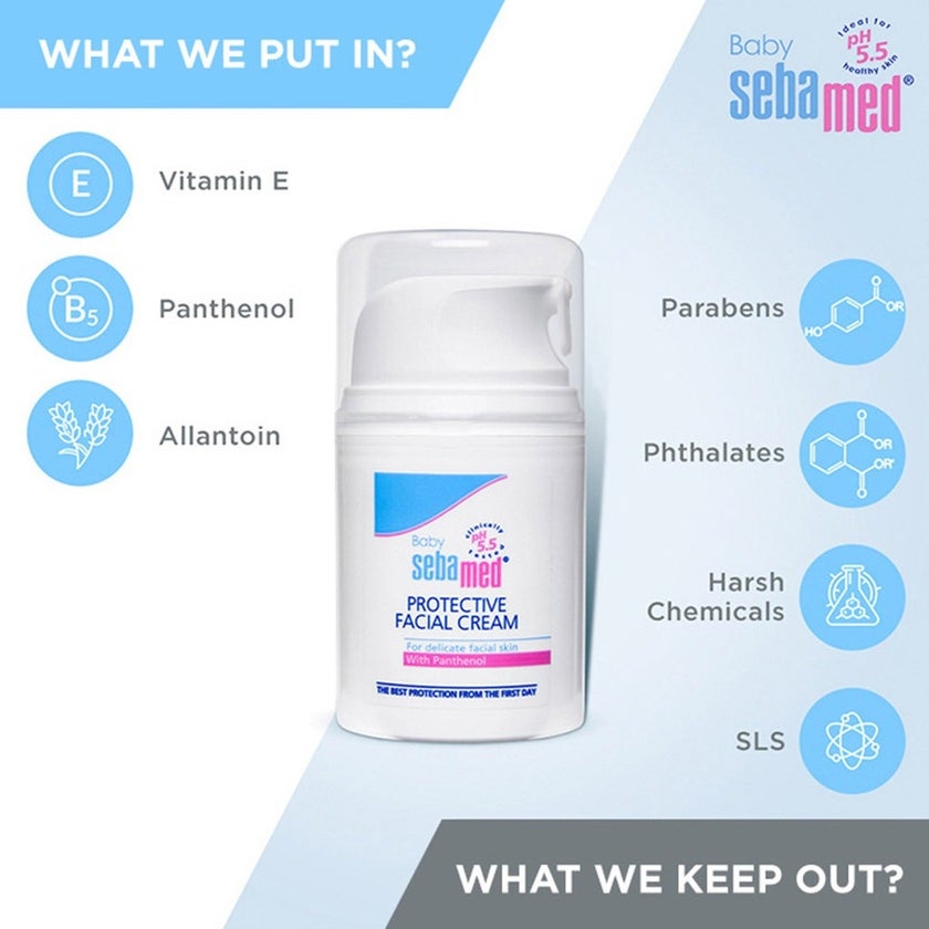 Sebamed Baby Protective Facial Cream 50ml