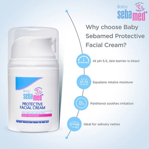 Sebamed Baby Protective Facial Cream - 50ml