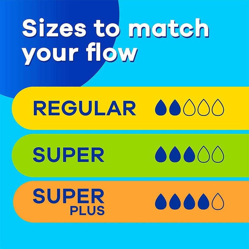 Tampax Regular Tampons With Applicator, Pack of 12's