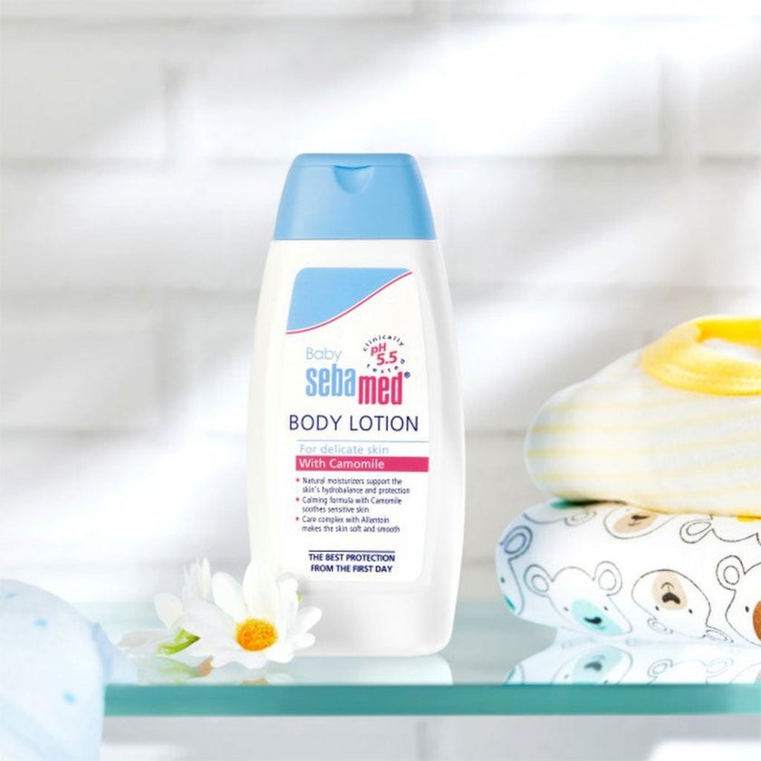 Sebamed Body Lotion With Chamomile For Delicate Baby Skin 200ml