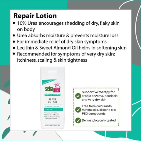 Sebamed Extreme Dry Skin Repair Urea Lotion 200ml