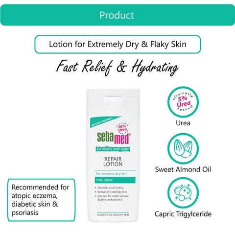 Sebamed Extreme Dry Skin Repair Urea Lotion 200ml