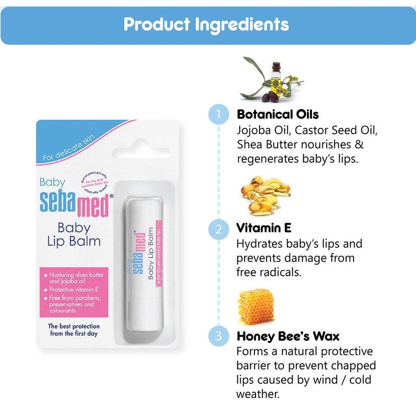 Sebamed Baby Lip Balm 4.8g