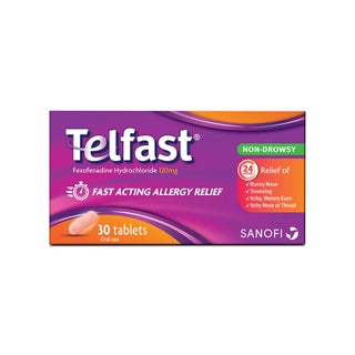 Telfast 120mg Tablets, Pack of 30's