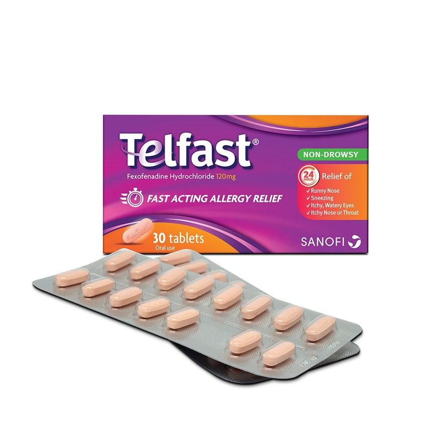 Telfast 120mg Tablets, Pack of 30's