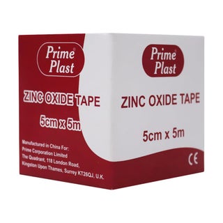 Prime Zinc Oxide Plaster 5cm x 5m