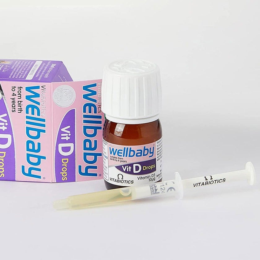 Vitabiotics Wellbaby Vitamin D3 10µg Drops For Infants From Birth To 4 Years 30ml