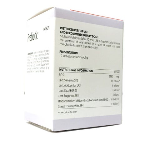 Prebiotic Sachets 4.5g, Pack of 10's